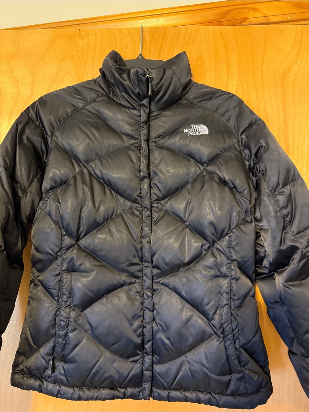 The North Face Women's Black Diamond-Quilt Puff Jacket